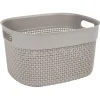 Entretien Du Linge|Gifi Panière de rangement taupe 6 L