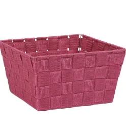 Rangement|Gifi Panière de rangement tressée violette taille L