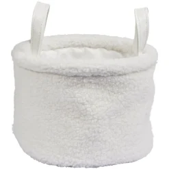 Rangement|Gifi Panière douceur blanc
