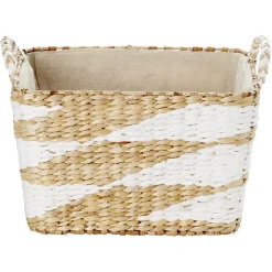 Rangement|Gifi Panière en jonc de mer 38 x 26 x H.24 cm