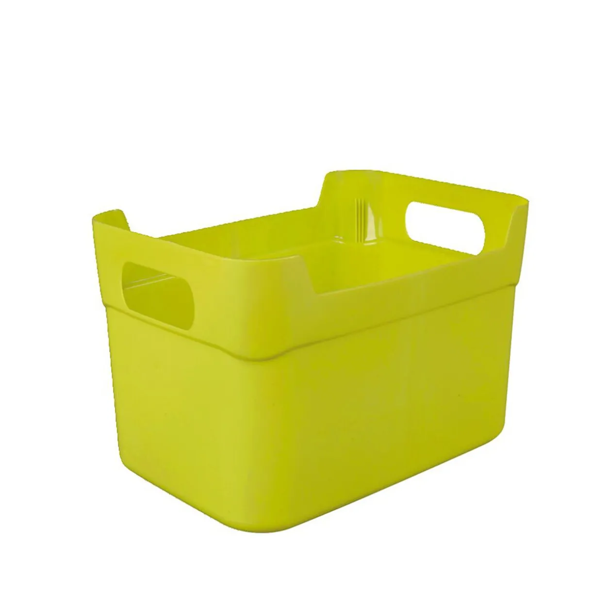 Rangement|Gifi Panière en plastique coloré