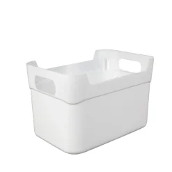 Rangement|Gifi Panière en plastique coloré