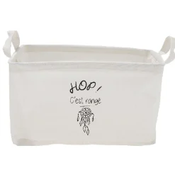 Rangement|Gifi Panière en tissus rectangulaire