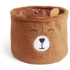 Rangement|Gifi Panière enfant ours marron foncé Ø30xH25cm