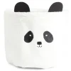 Rangement|Gifi Panière enfant panda noir et blanc Ø30xH25cm