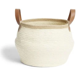 Rangement|Gifi Panière grand modèle avec poignées jute beige Ø26xH25cm