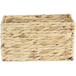 Rangement|Gifi Panière jacinthe d'eau naturel Moyen modèle L29,5x14,5xH17cm