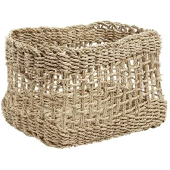 Rangement|Gifi Panière jacinthe d'eau tressée moyen modèle