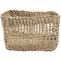 Rangement|Gifi Panière jacinthe d'eau tressée moyen modèle