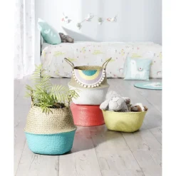 Rangement|Gifi Panière jacinthe souple