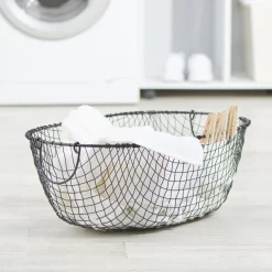 Entretien Du Linge|Gifi Panière métal