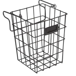 Rangement|Gifi Panière métal noire