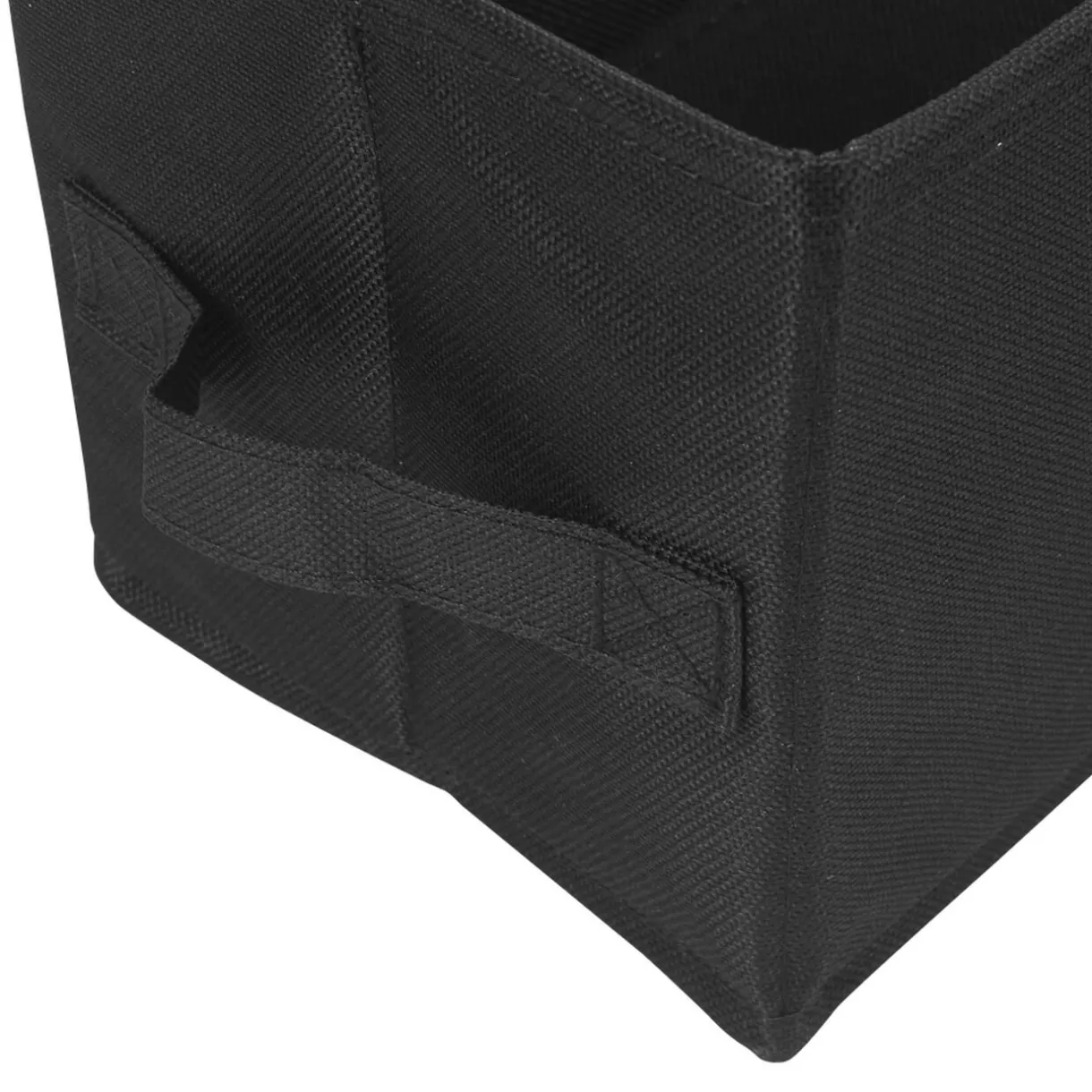 Rangement|Gifi Panière noire rectangulaire Box Cube