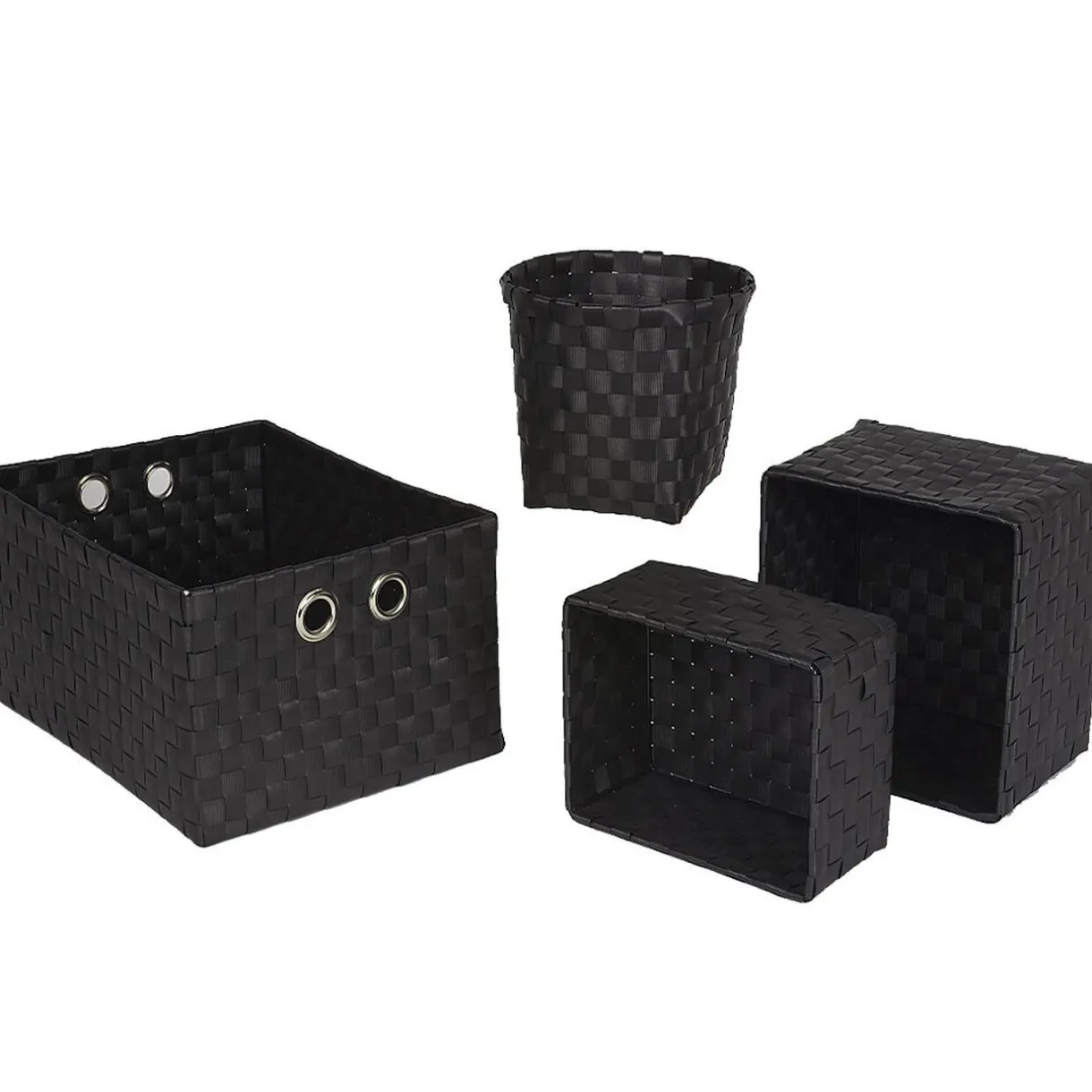 Rangement|Gifi Panière noire x4