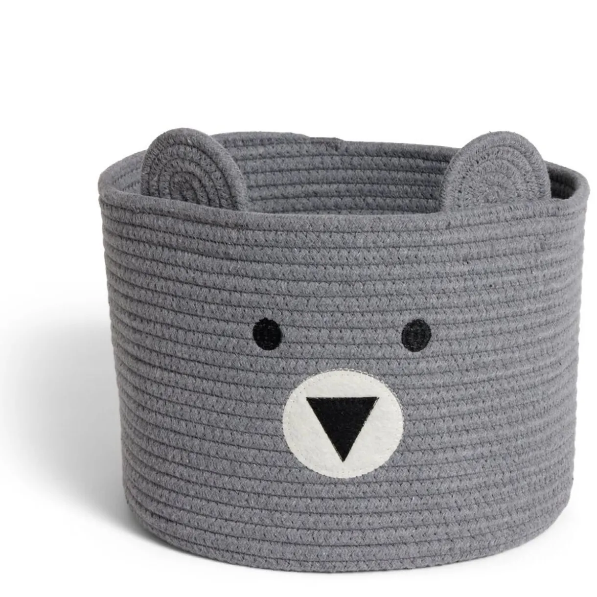 Rangement|Gifi Panière ourson gris Ø30x24cm