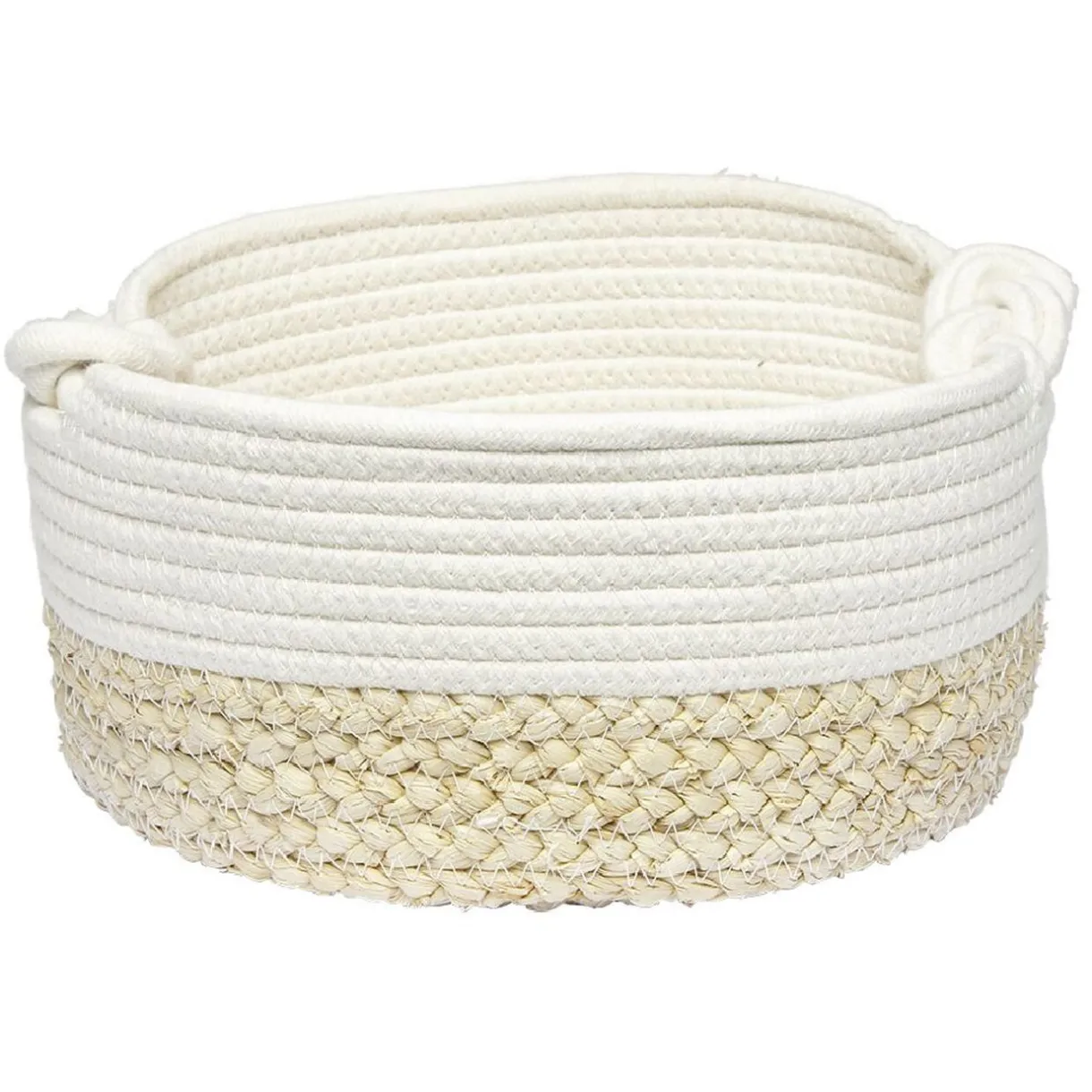 Rangement|Gifi Panière ovale blanc naturel Ø26 cm
