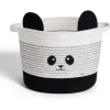 Rangement|Gifi Panière panda noir et blanc Ø30x24cm