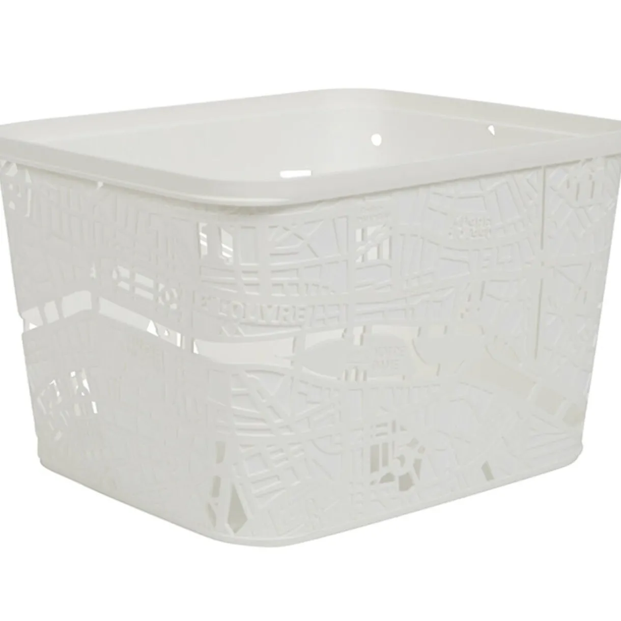 Rangement|Gifi Panière plastique 18 L design Paris