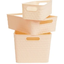 Rangement|Gifi Panière plastique x3