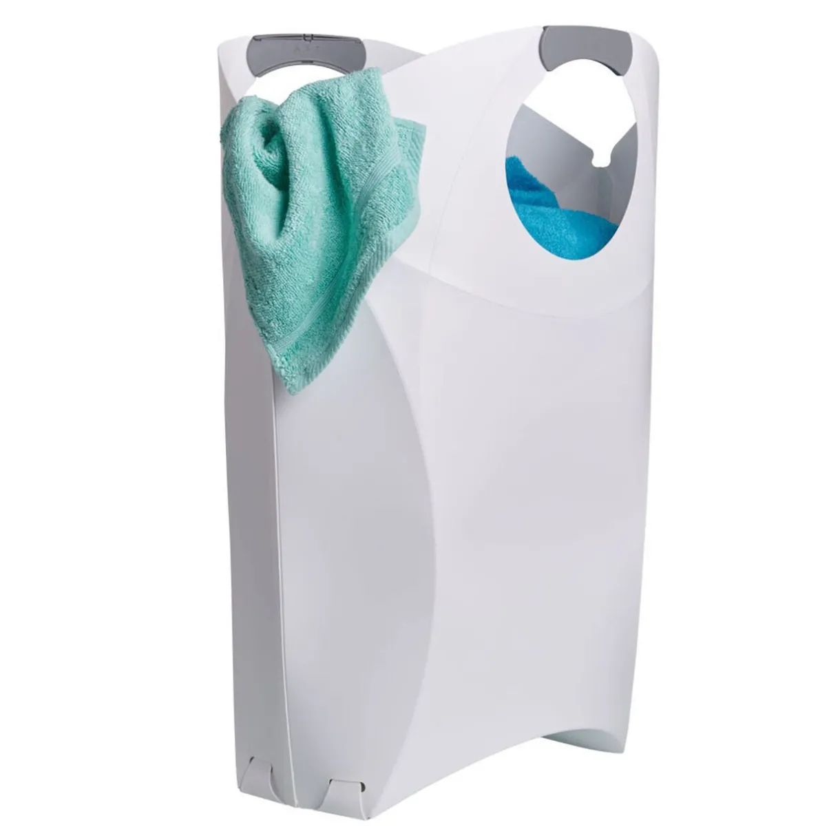 Entretien Du Linge|Gifi Panière pliable refermable blanche