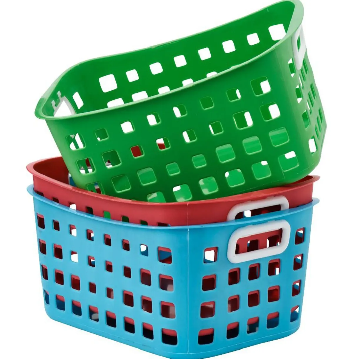 Rangement|Gifi Panière rangement L.25xl.18,5xH.12,5cm plastique 3 coloris