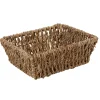 Rangement|Gifi Panière rectangulaire jonc de mer tressé