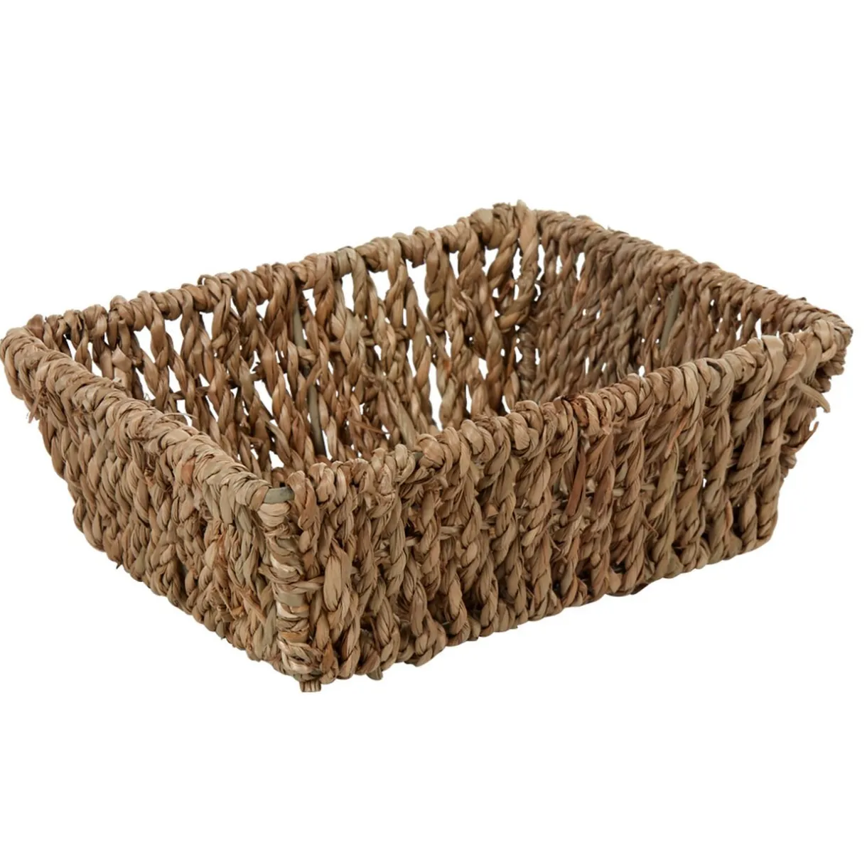 Rangement|Gifi Panière rectangulaire jonc de mer tressé
