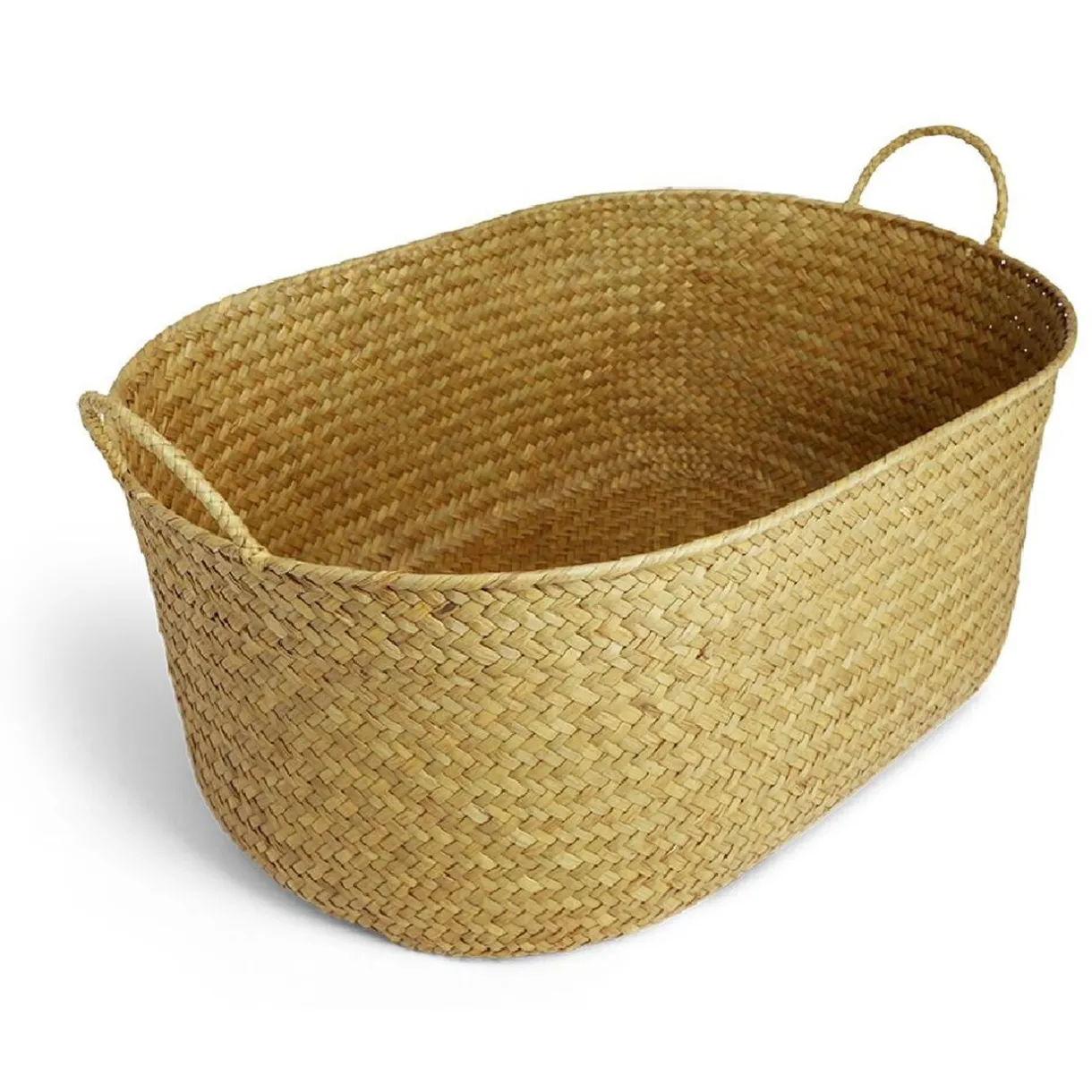 Rangement|Gifi Panière rectangulaire jonc de mer 50x34xH19cm