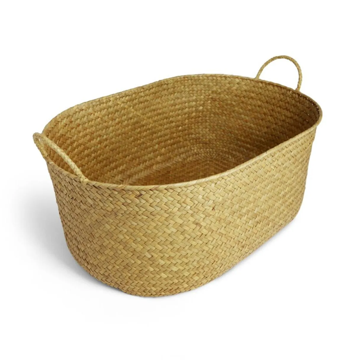 Rangement|Gifi Panière rectangulaire jonc de mer 50x34xH19cm