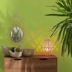 Rangement|Gifi Panière ronde avec anse x3