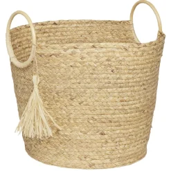 Rangement|Gifi Panière ronde avec anses naturel Ø40,5xH35 cm - RONDA