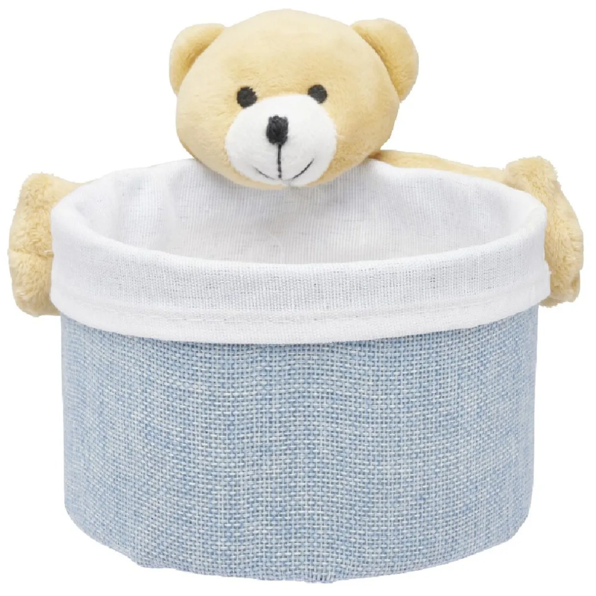 Rangement|Gifi Panière ronde avec peluche animal