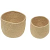 Rangement|Gifi Panière ronde en coton x2