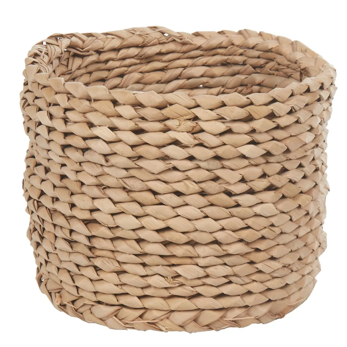 Rangement|Gifi Panière ronde imitation osier naturel