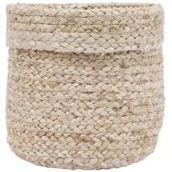 Rangement|Gifi Panière ronde jute marron - Ø20xH20cm
