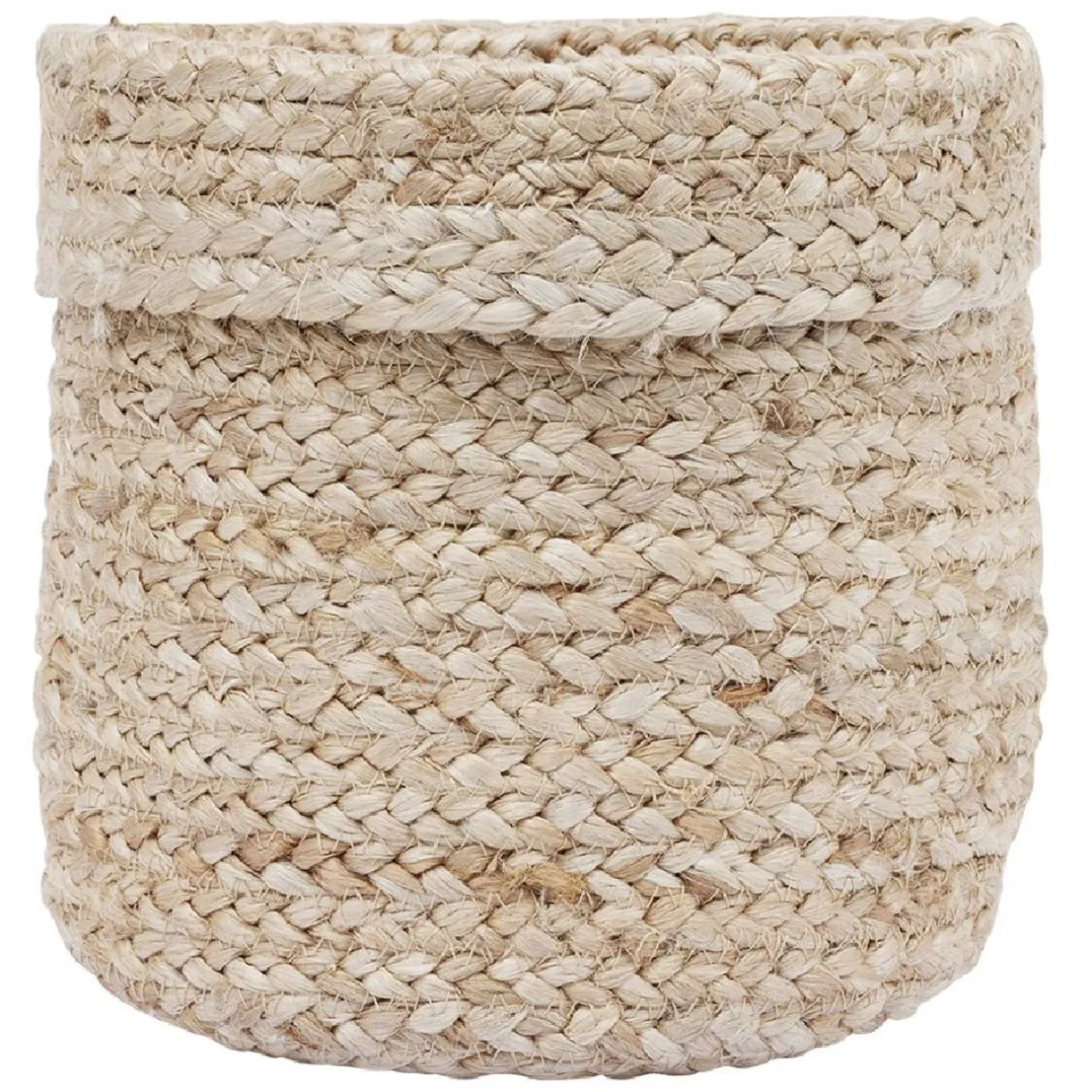 Rangement|Gifi Panière ronde jute marron - Ø20xH20cm