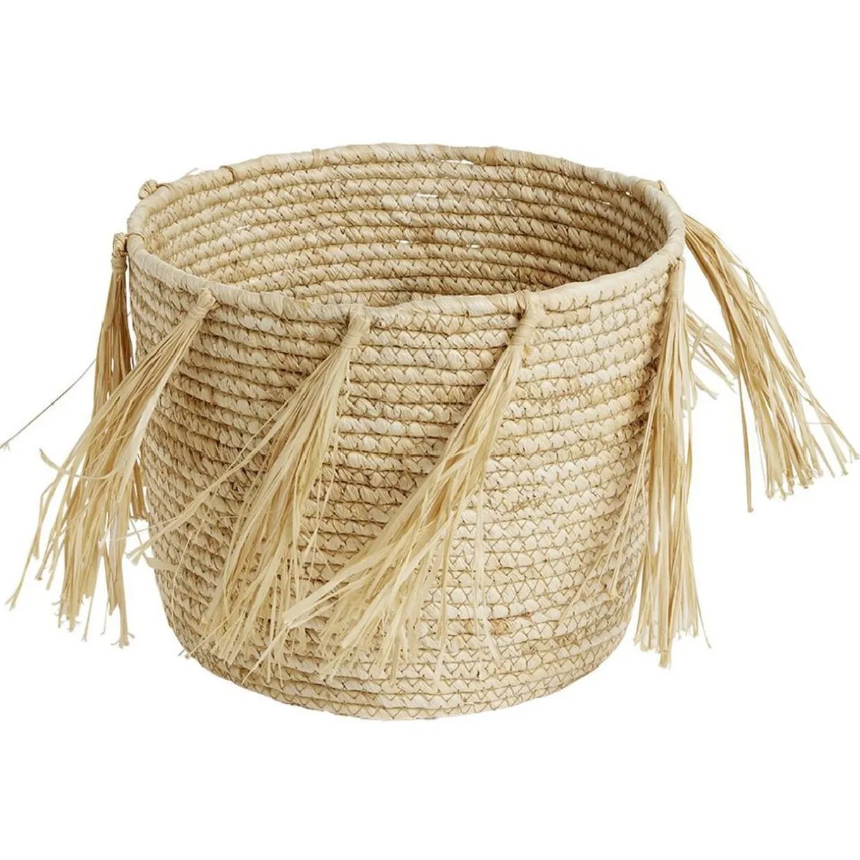 Rangement|Gifi Panière ronde raphia petit modèle