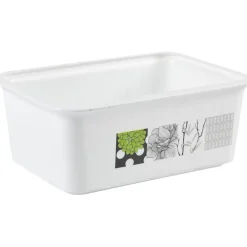 Rangement|Gifi Panière salle de bain 3 L design fleur
