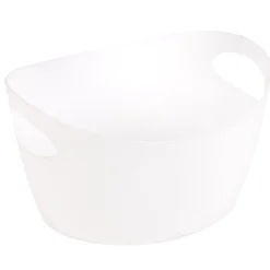 Rangement|Gifi Panière salle de bain blanc