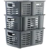 Entretien Du Linge|Gifi Panière superposable 9.3 L x3