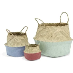 Rangement|Gifi Panière Vaiana en jonc de mer ø 45 cm