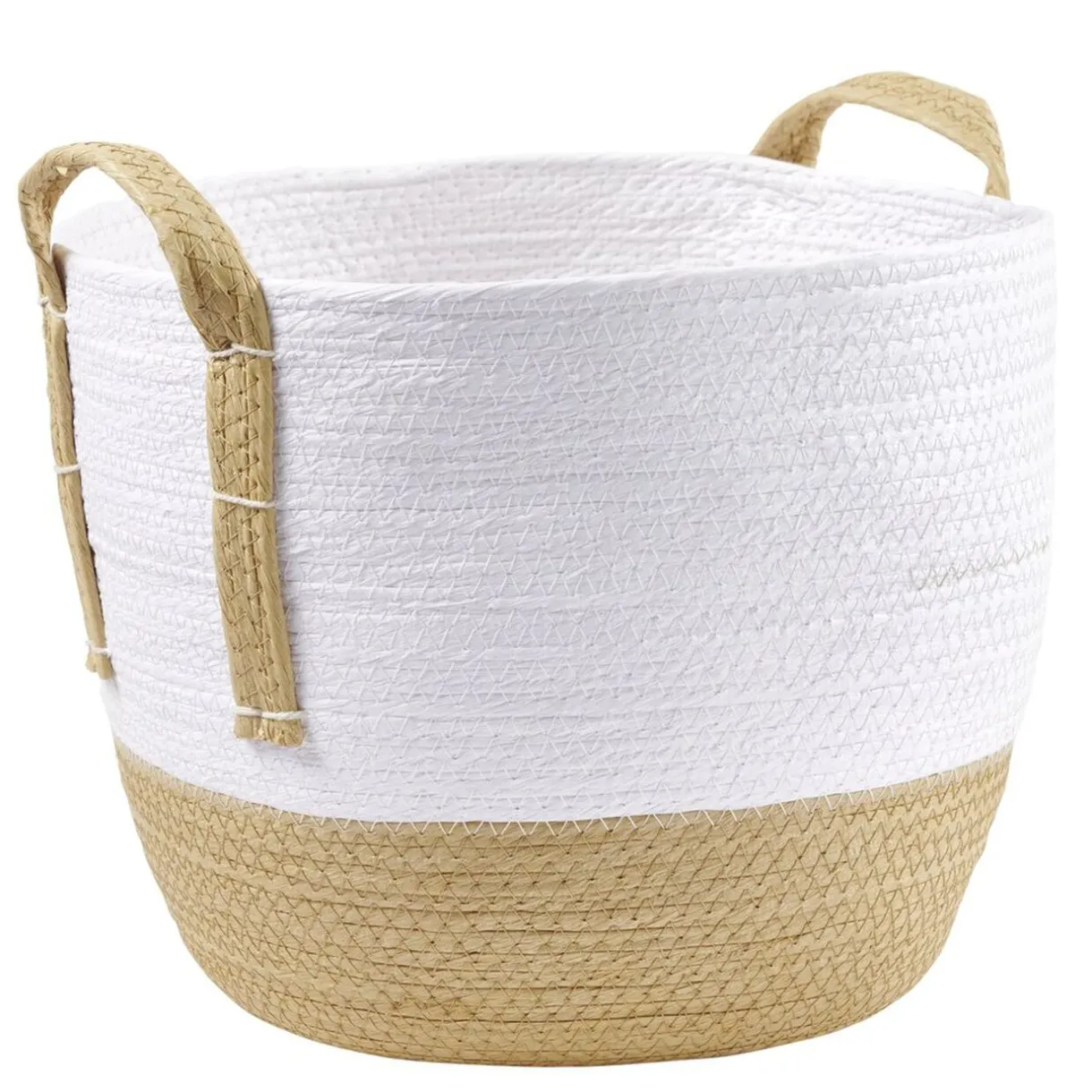Rangement|Gifi Panière Ø30xH.24cm beige