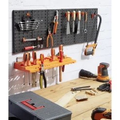 Hot Gifi Panneau mural rangement outillage x2 avec porte outil