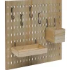 Rangement|Gifi Panneau perforé avec accesoires de rangement 40x10xH40cm