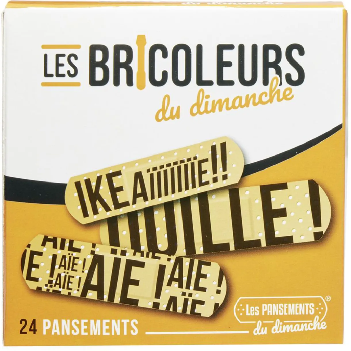 Outlet Gifi Pansement humoristique Bricoleur x24