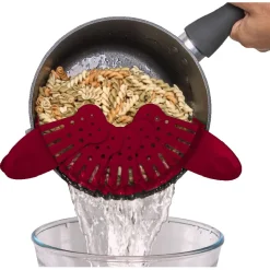 Passoire pliable et adaptable rouge^Gifi Best