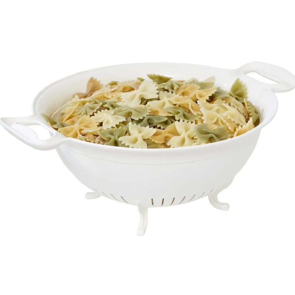 Passoire x2 et bol blancs XL^Gifi Discount