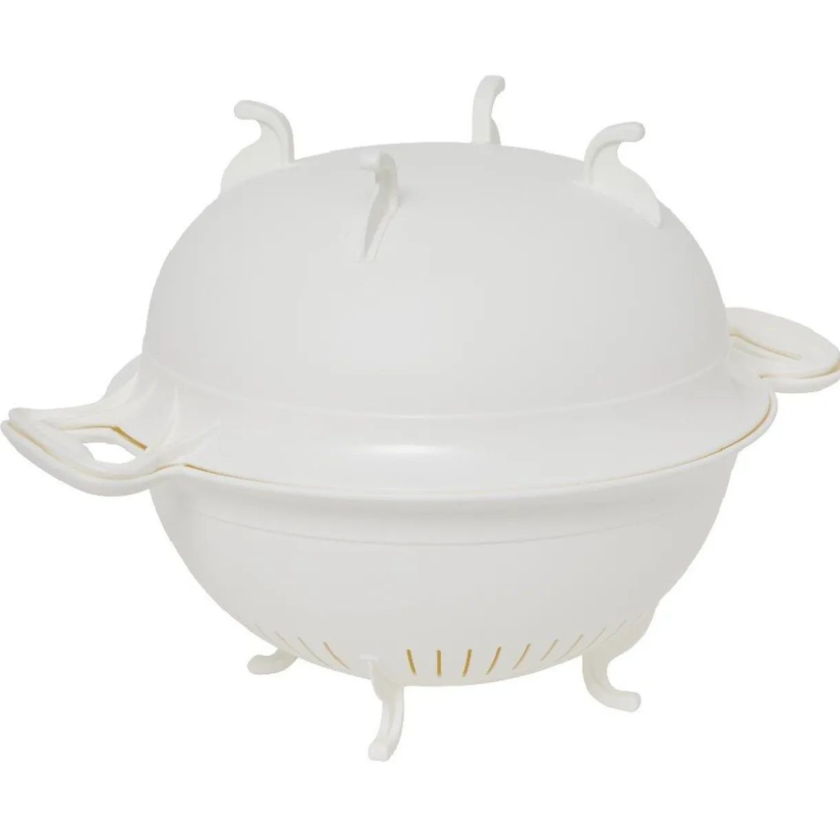 Passoire x2 et bol blancs XL^Gifi Discount