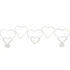 Rangement|Gifi Patère coeur blanc