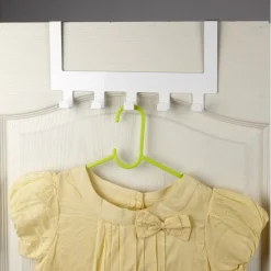 Rangement|Gifi Patère de porte blanche 5 crochets